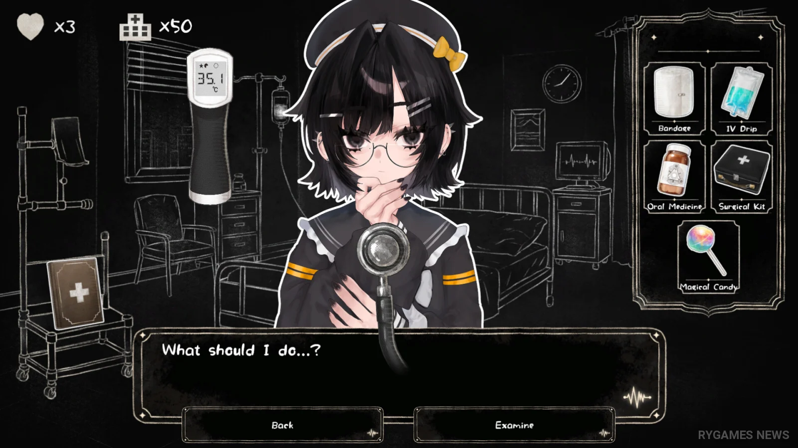 Screenshot gameplay Magical Girl ER dari Steam - gambar 4