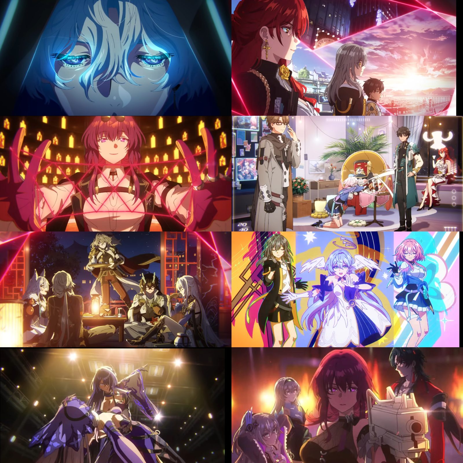 Cuplikan visual dari trailer konsep animasi “Death in the Afternoon” yang menonjolkan atmosfer gelap dan sinematik