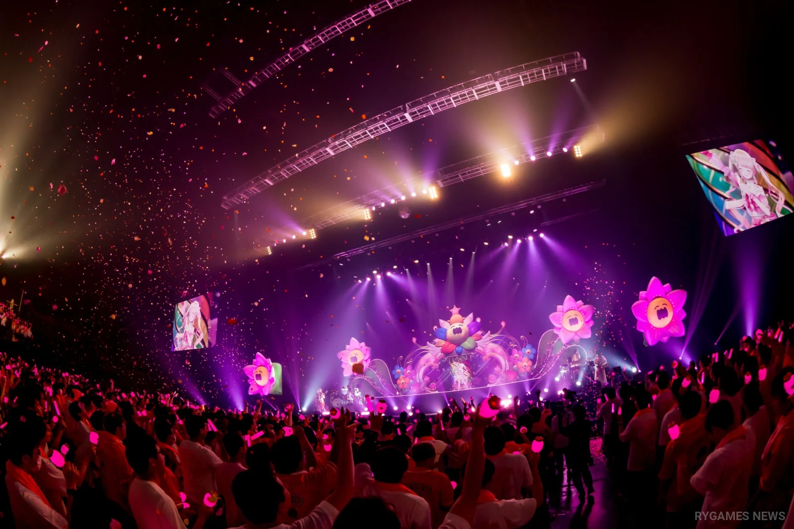 Momosuzu Nene live concert stage visuals. - gambar 8