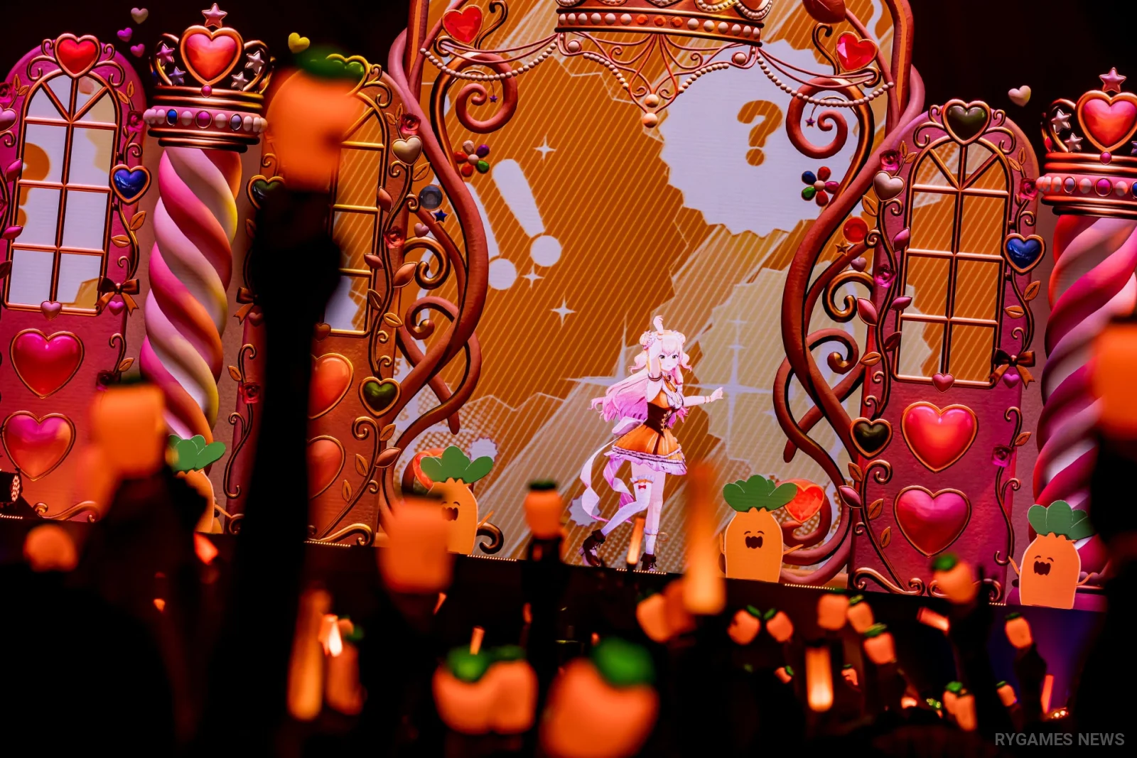 Momosuzu Nene live concert stage visuals. - gambar 2