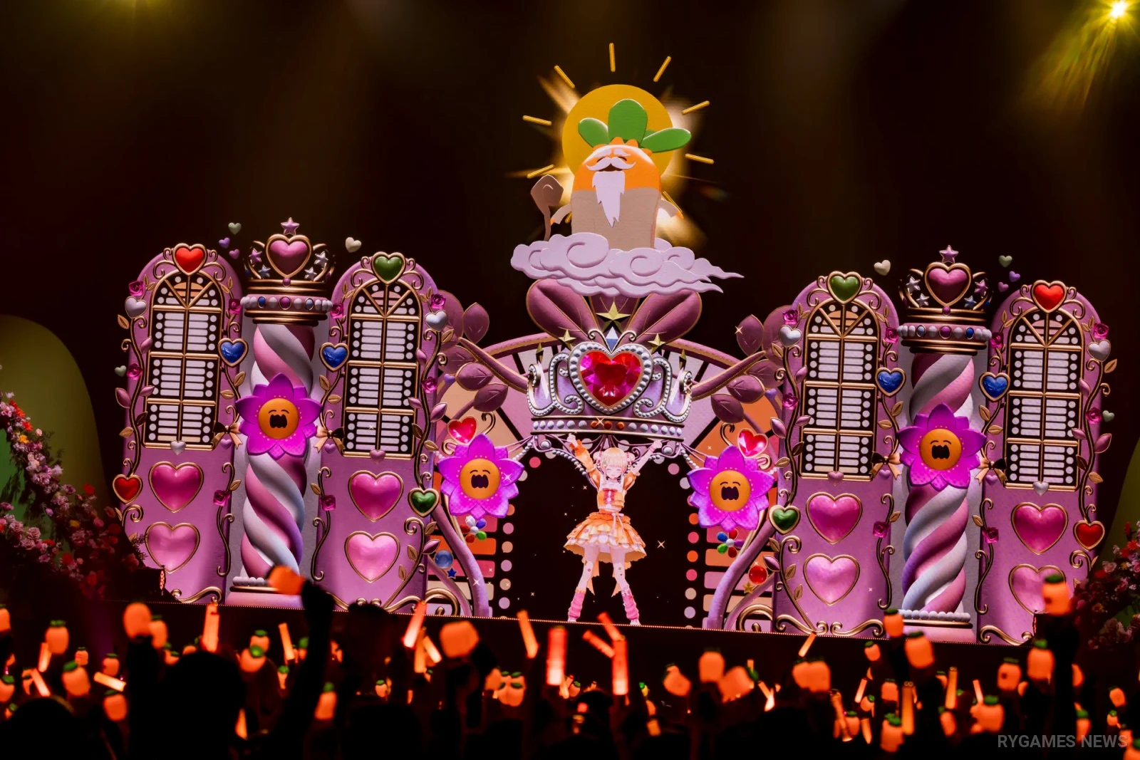 Momosuzu Nene live concert stage visuals. - gambar 4