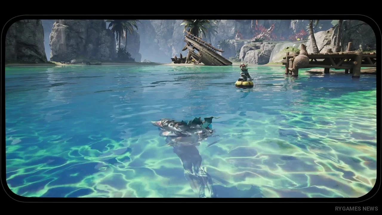Stills from the Monster Hunter Outlanders Tokyo Game Show 2026 Trailer - gambar 13