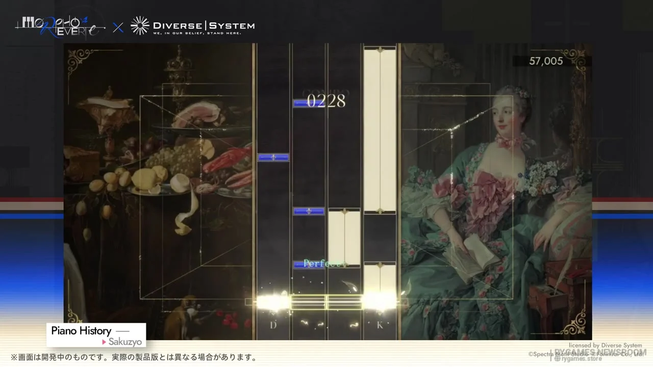 Gameplay stills from Sakuzyo “Piano History” in Morpho Reverie - gambar 4