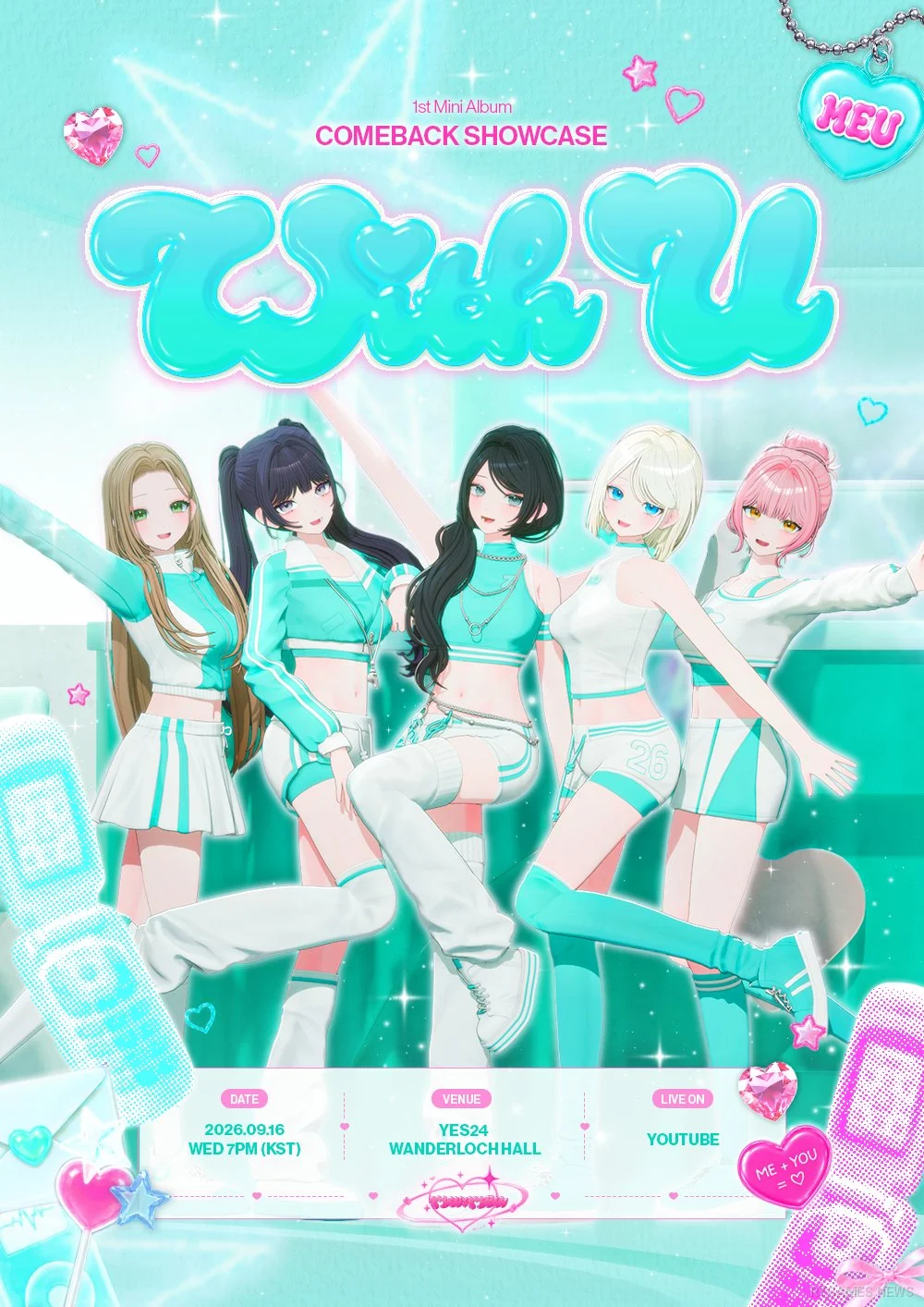 MW:MEU Comeback Showcase『With U』ビジュアル
