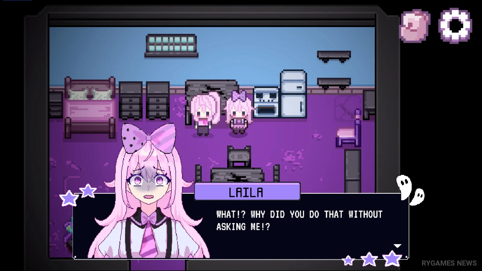 Steam『My Adorable Ghost Story』ゲームプレイスクリーンショット - gambar 6