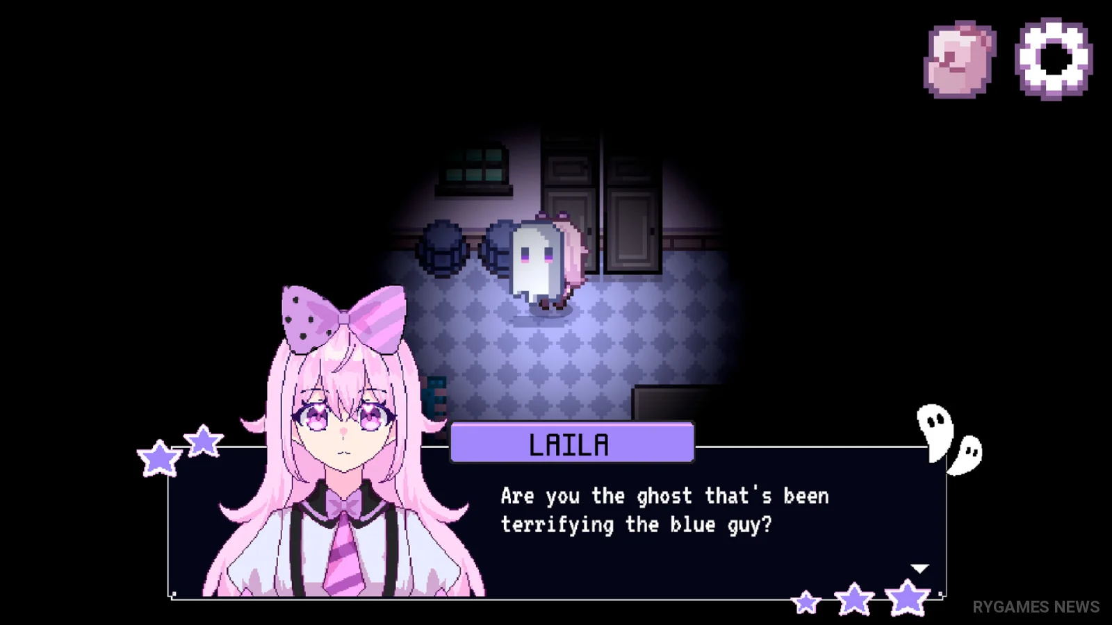 Steam『My Adorable Ghost Story』ゲームプレイスクリーンショット - gambar 2