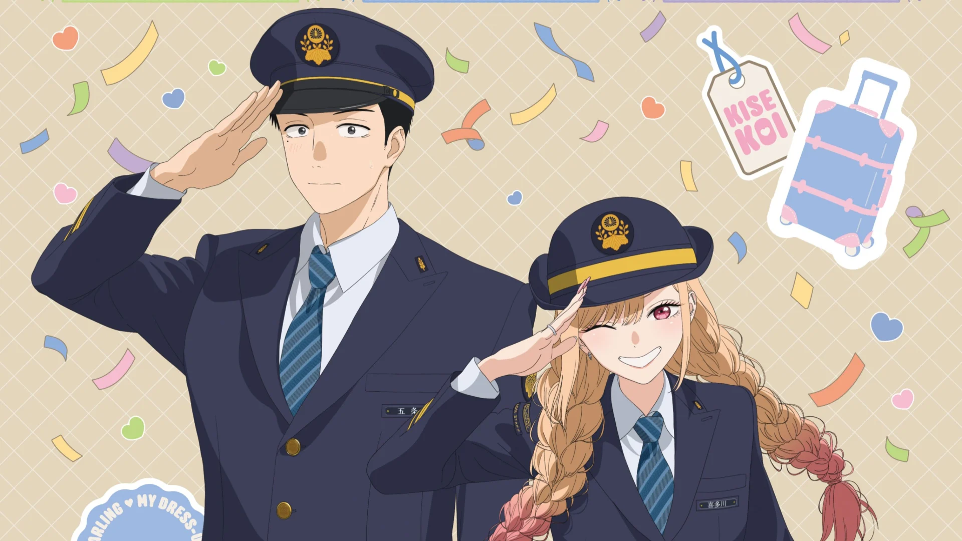 My Dress-Up Darling Season 2 Kolaborasi JR Tokai, Marin dan Gojo Naik Shinkansen ke Nagoya - RYGAMES