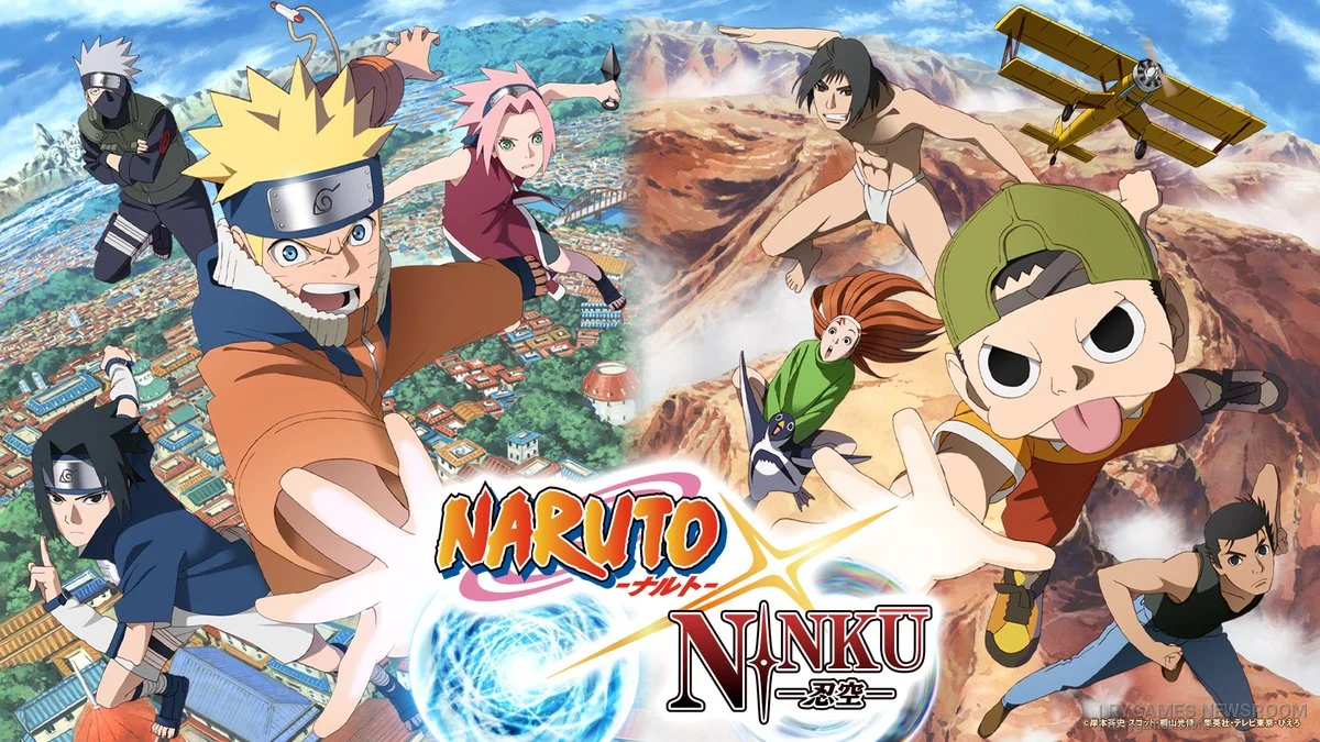 Official NARUTO x NINKU Collaboration Key Visual