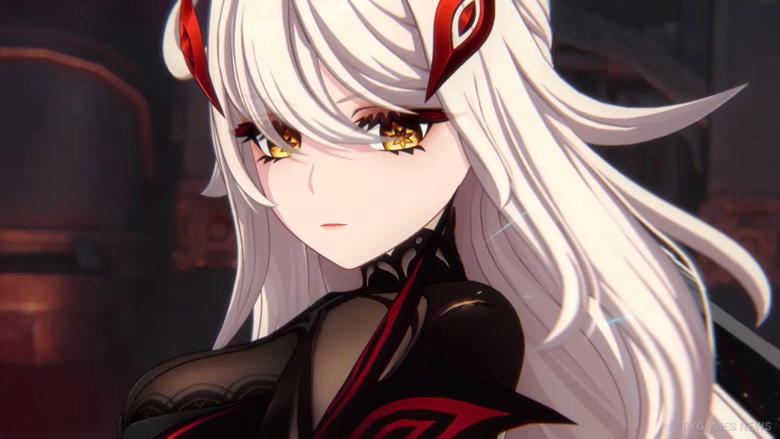 Ronova sang Ruler of Death muncul dengan kekuatan merah dalam trailer Genshin Impact Versi 7.0 - gambar 19