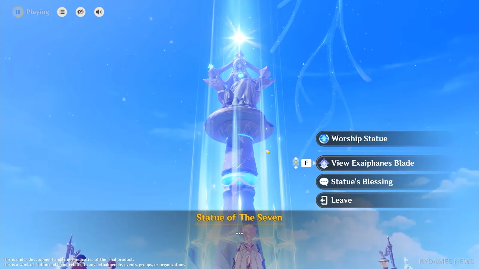 Statue of the Seven dan Exainphanes Blade di Snezhnaya - gambar 26