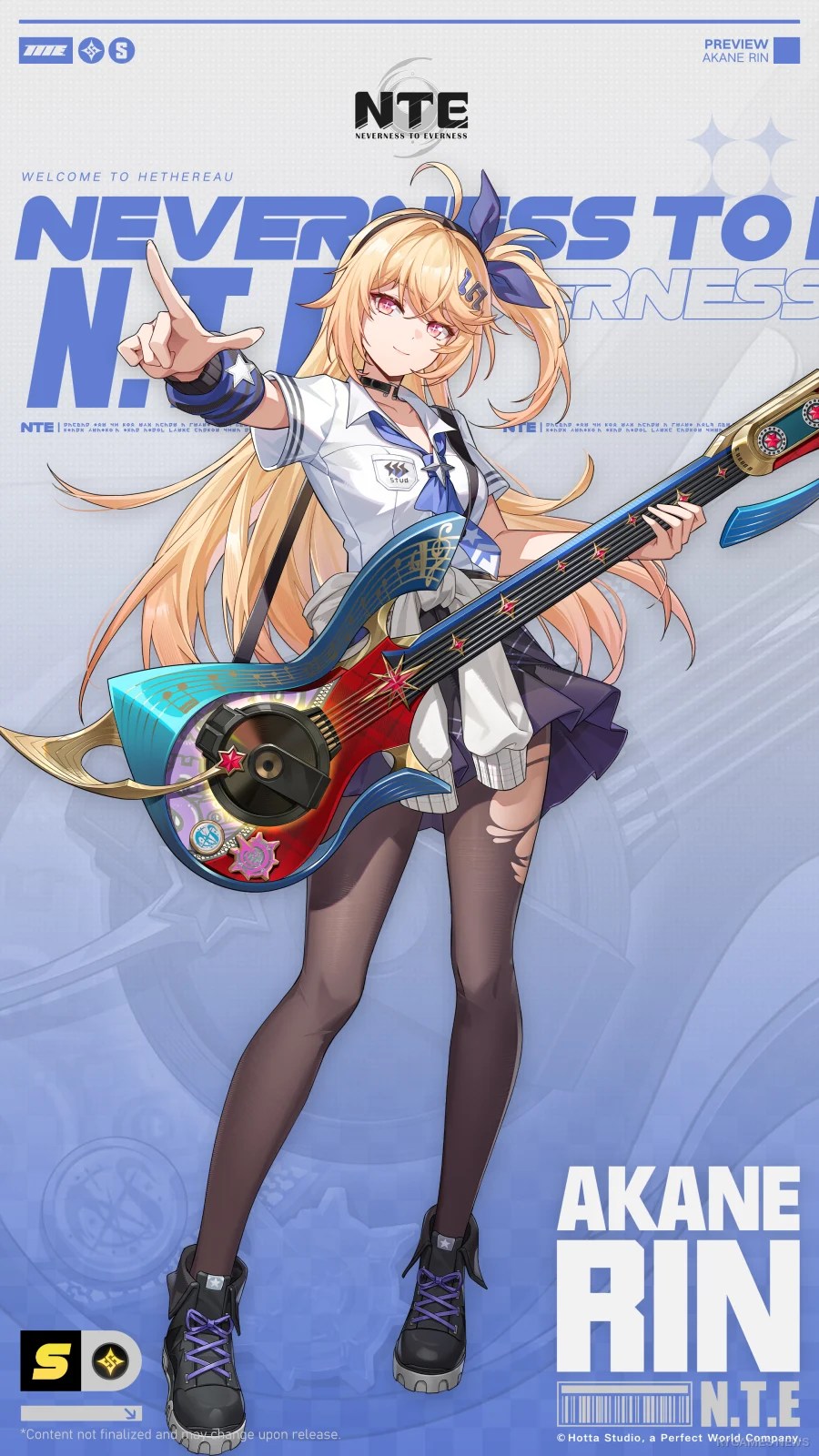 Official Character Visual Akane Rin