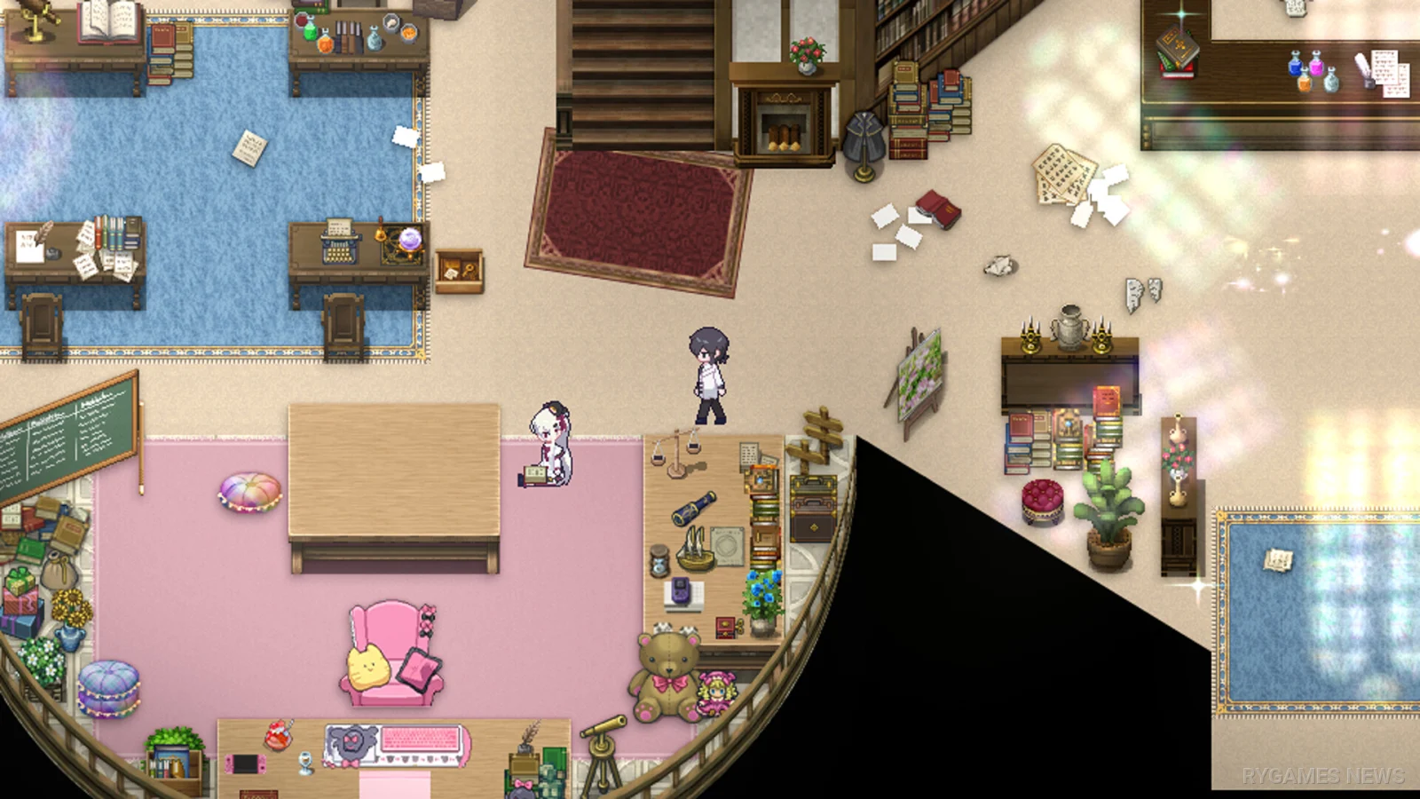 Cuplikan gameplay dan dunia St. Dorothia Academy di Oblivion Maiden - gambar 6