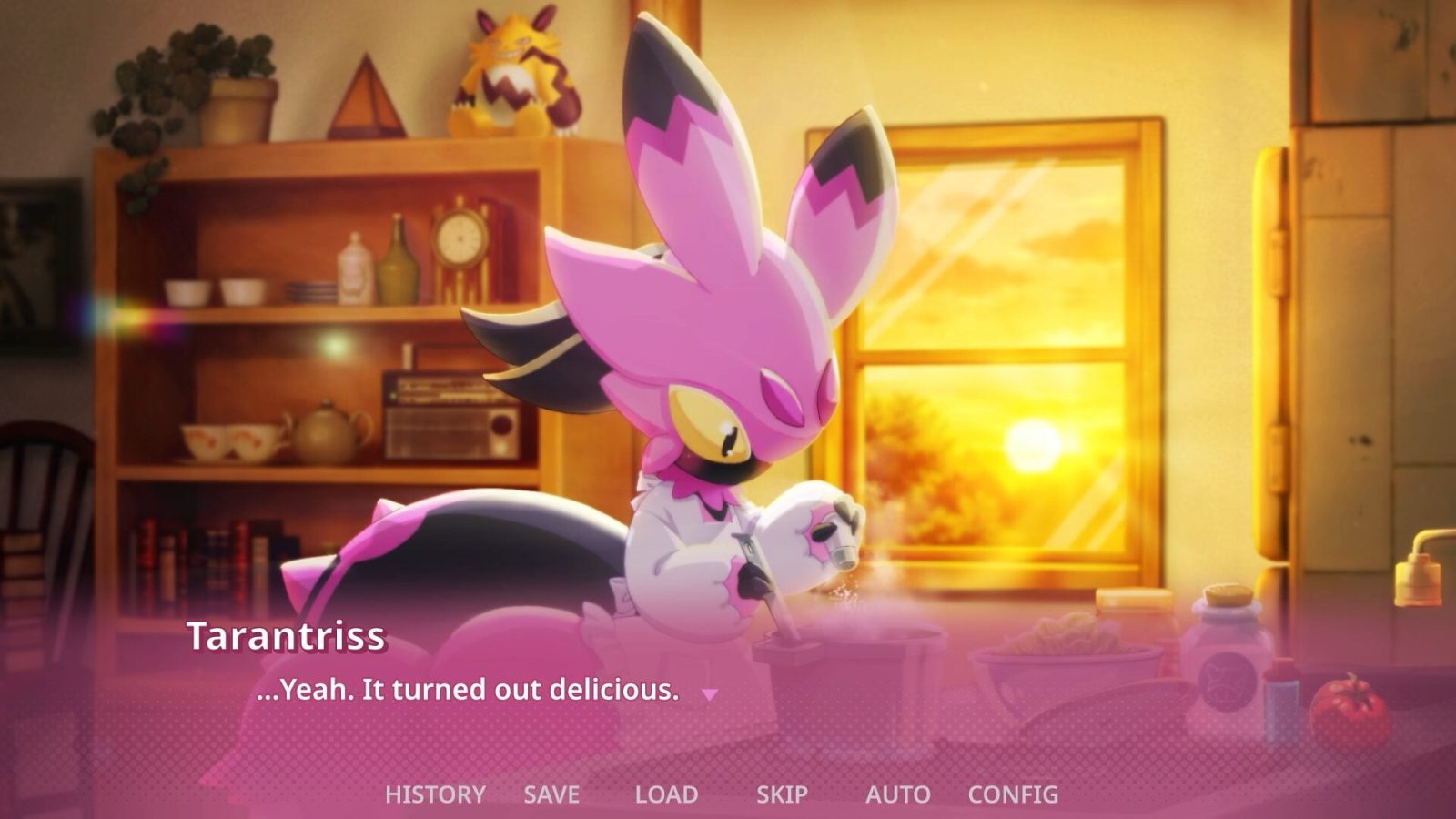 Tarantriss si gadis laba-laba ceria yang gemar memberi hadiah buatan tangan