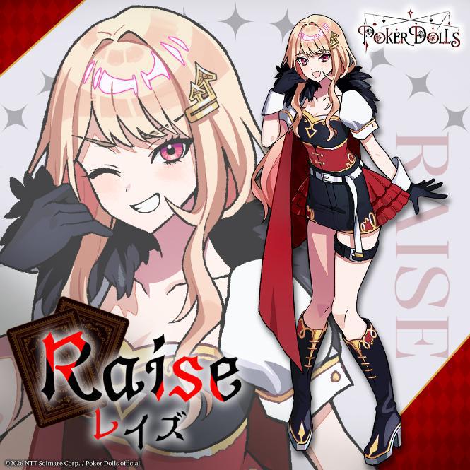 Raise Karakter Poker Dolls