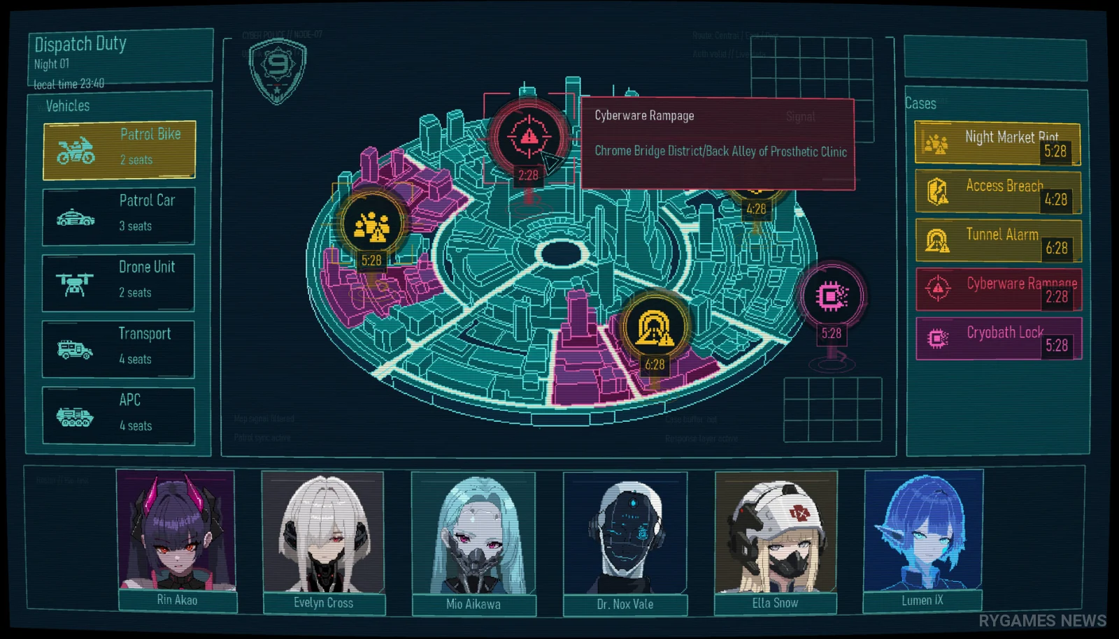 Precinct IX Gameplay Screenshots from Steam - gambar 3