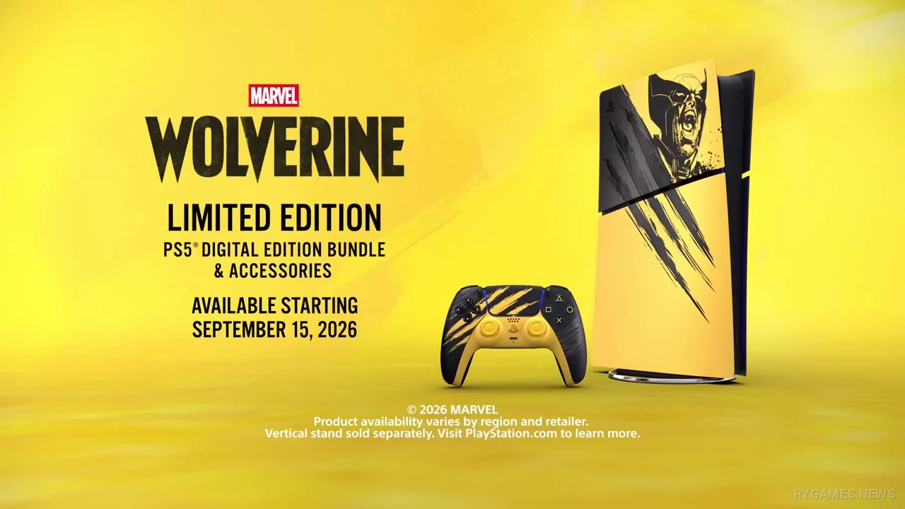Key Visual PS5 Marvel’s Wolverine Battle Yellow Limited Edition