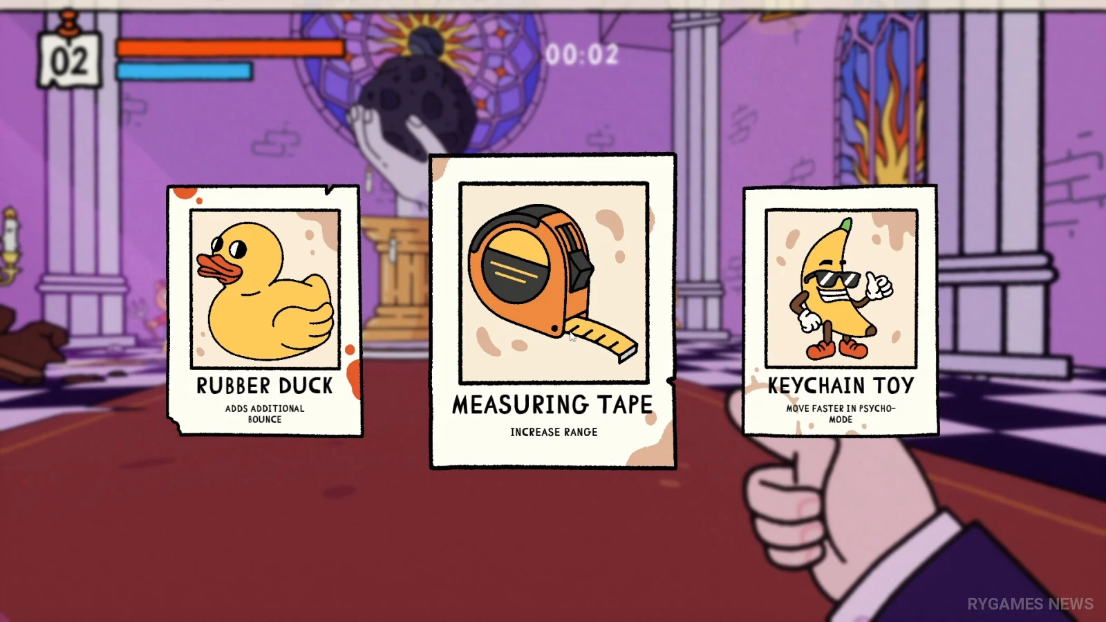 Screenshot gameplay PSYCHOFINGER dari Steam - gambar 2