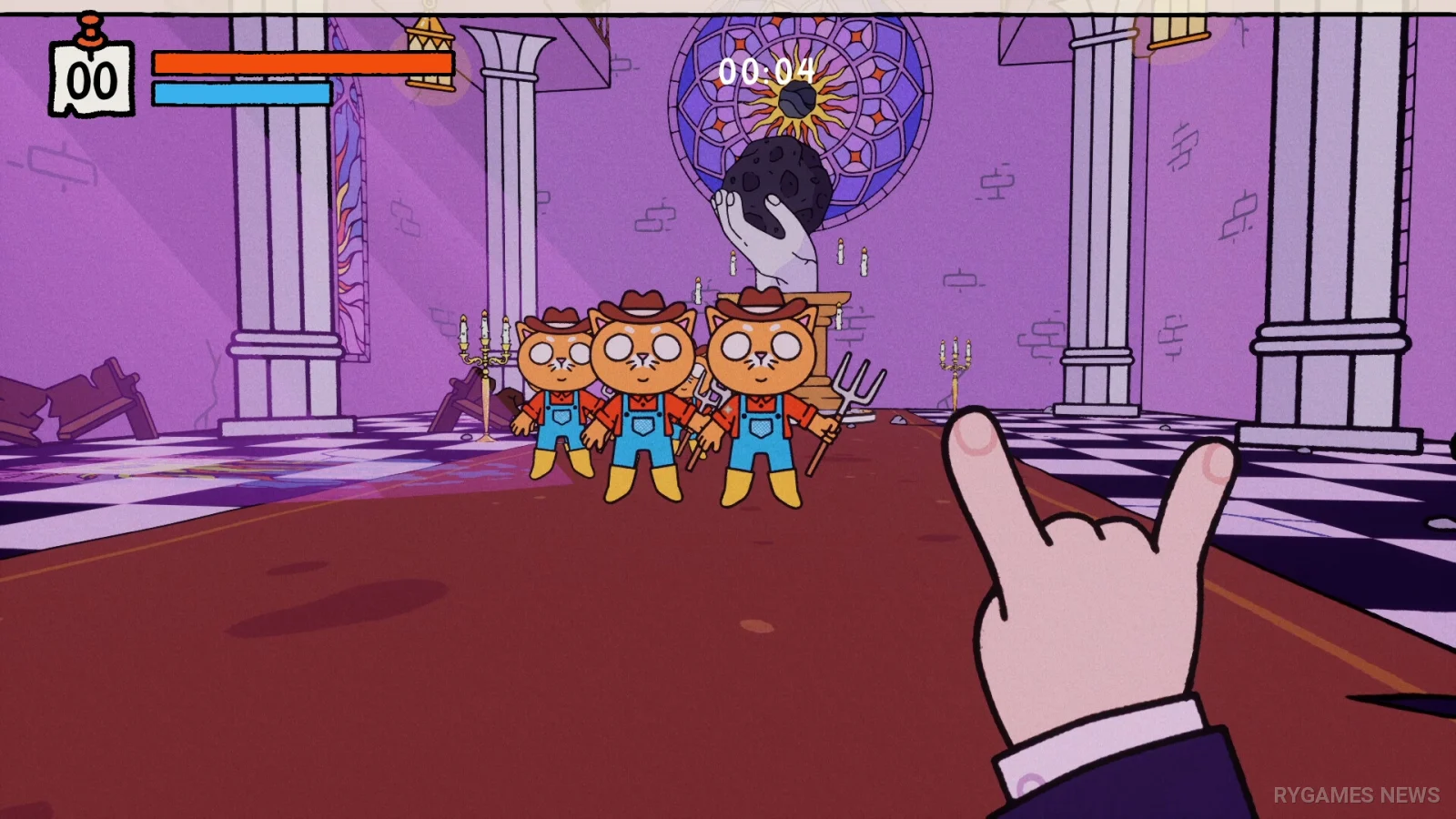 Screenshot gameplay PSYCHOFINGER dari Steam - gambar 9