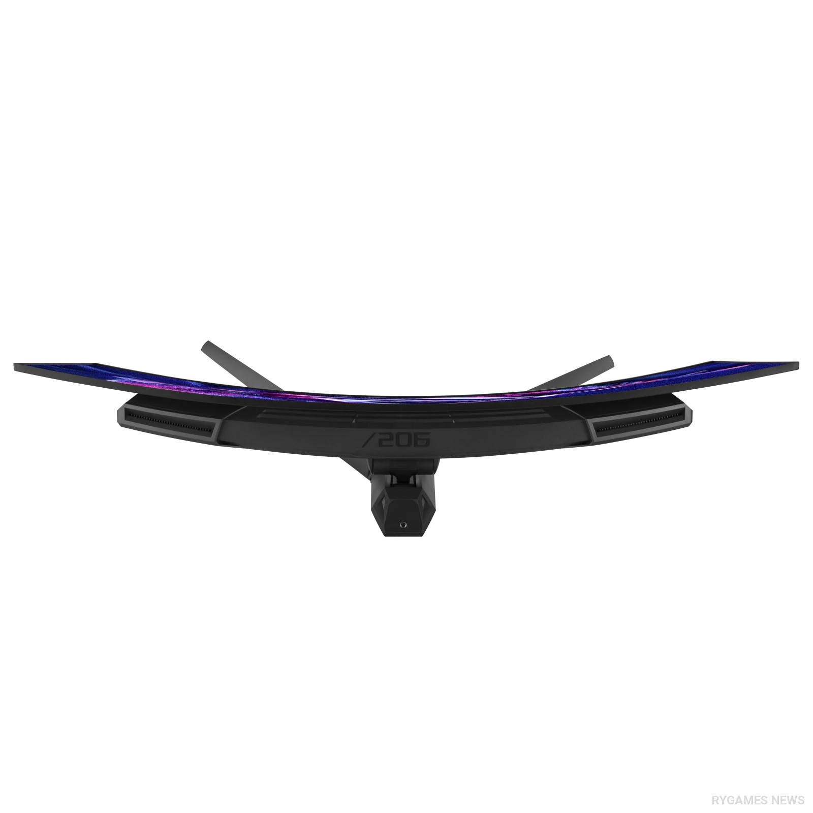 ROG Swift OLED PG34WCDN Curved Panel Profile
