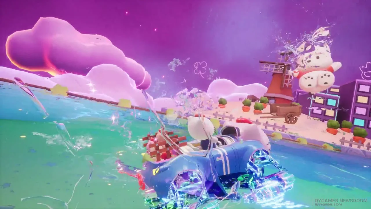 Virtual Sanrio Puroland Pack stills from the Sonic Racing: CrossWorlds Year Two Showcase - gambar 7
