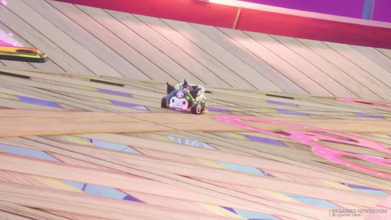 Virtual Sanrio Puroland Pack stills from the Sonic Racing: CrossWorlds Year Two Showcase - gambar 8