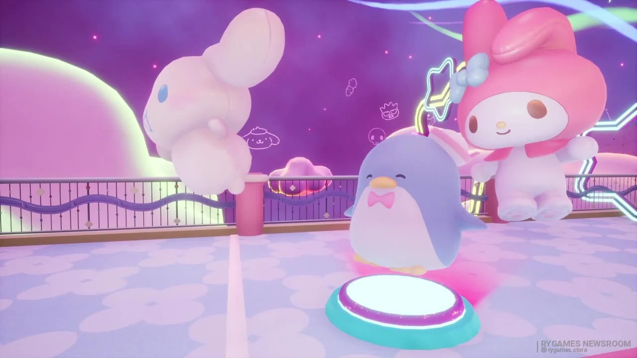 Virtual Sanrio Puroland Pack stills from the Sonic Racing: CrossWorlds Year Two Showcase - gambar 10