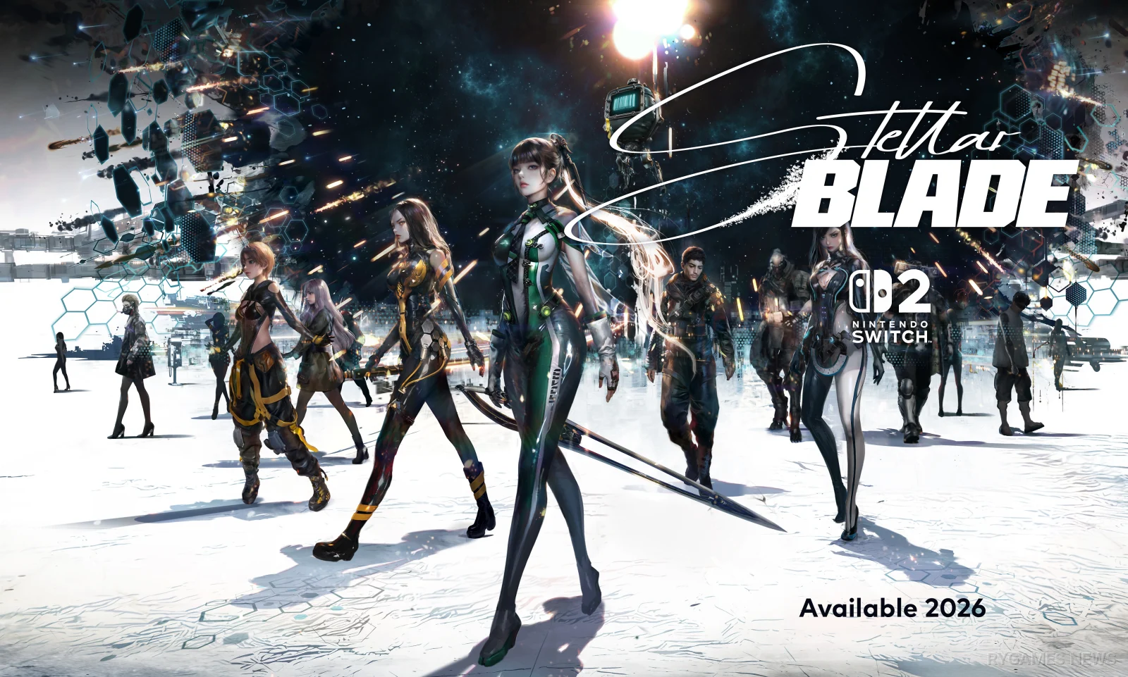 Stellar Blade Complete Edition Nintendo Switch 2 Key Art