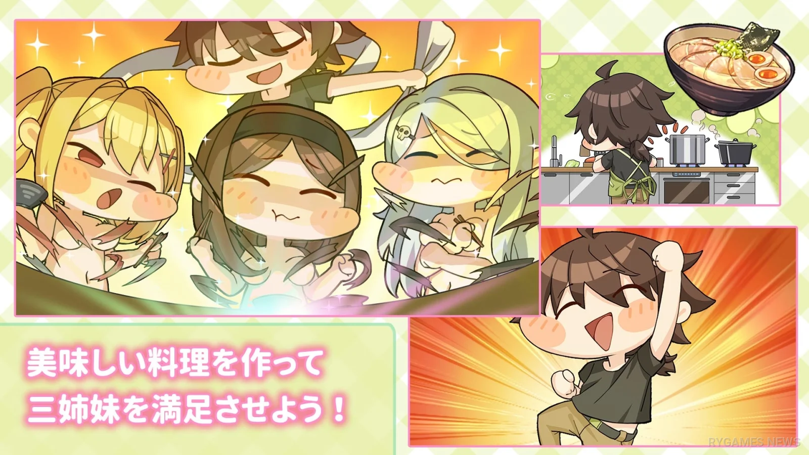 Screenshot gameplay dan karakter Summer Clover - gambar 2