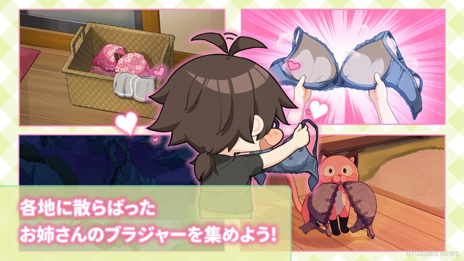 Screenshot gameplay dan karakter Summer Clover - gambar 3