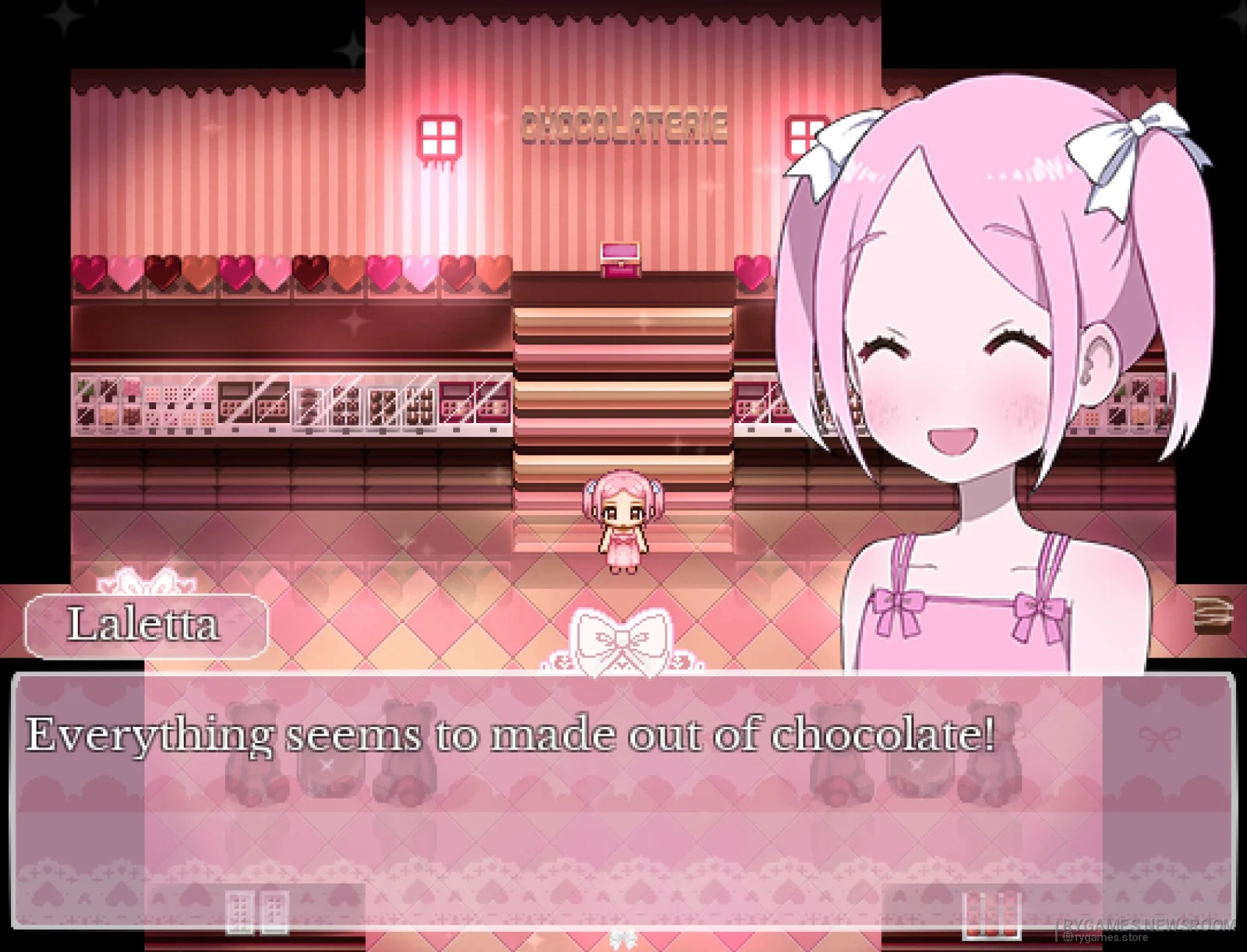 『Sweeter Yesterday』ゲームプレイ場面 - gambar 5