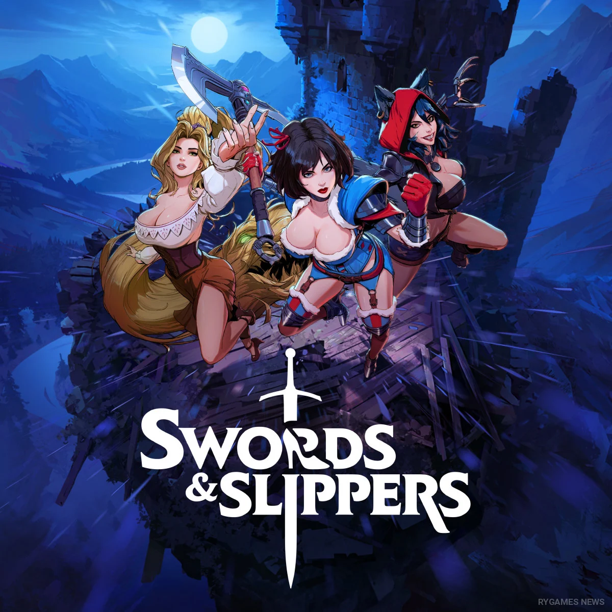 Key Art Swords & Slippers