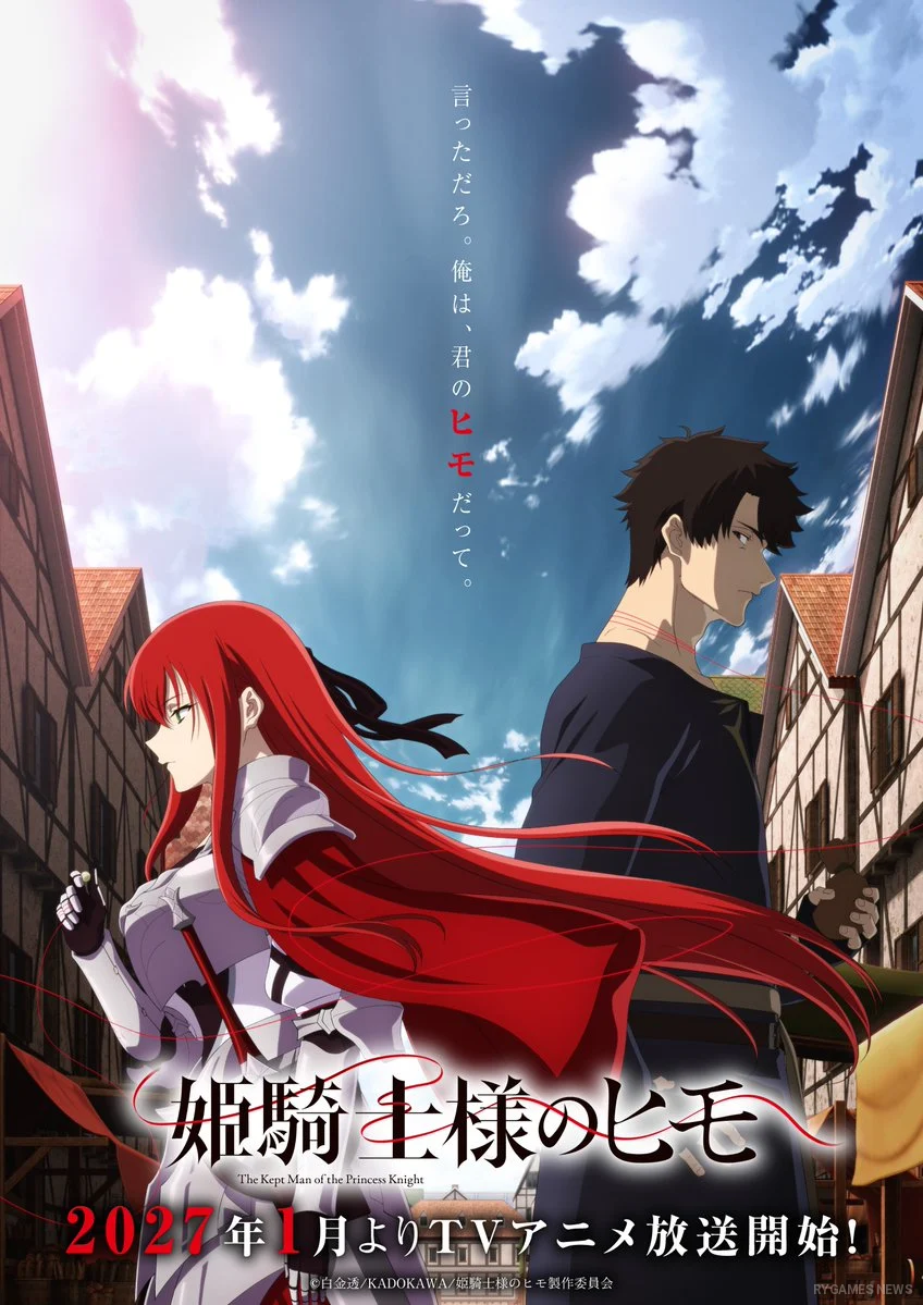 Official The Kept Man of the Princess Knight Key Visual