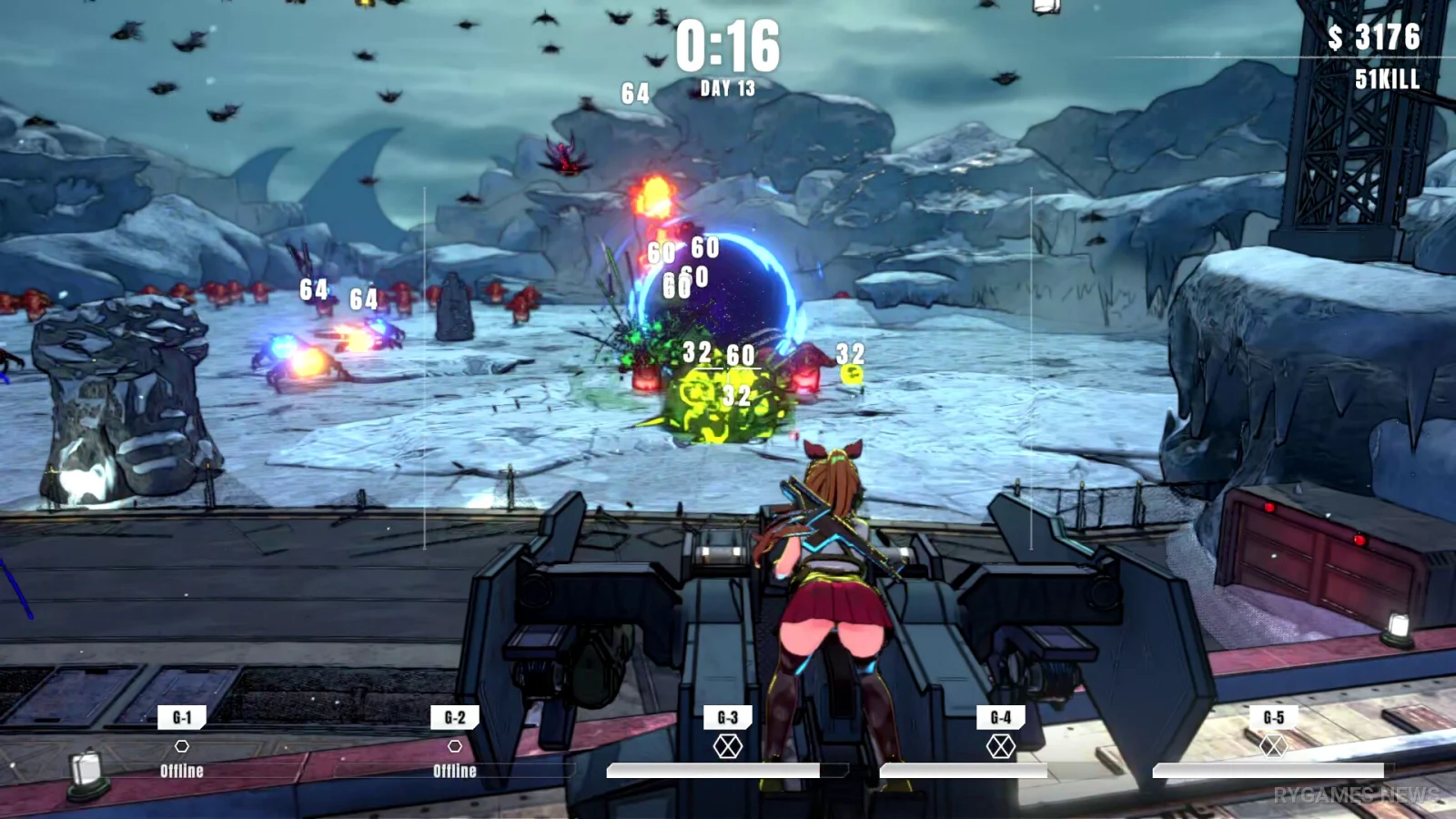 Screenshot gameplay TurretGirls dari Steam - gambar 9