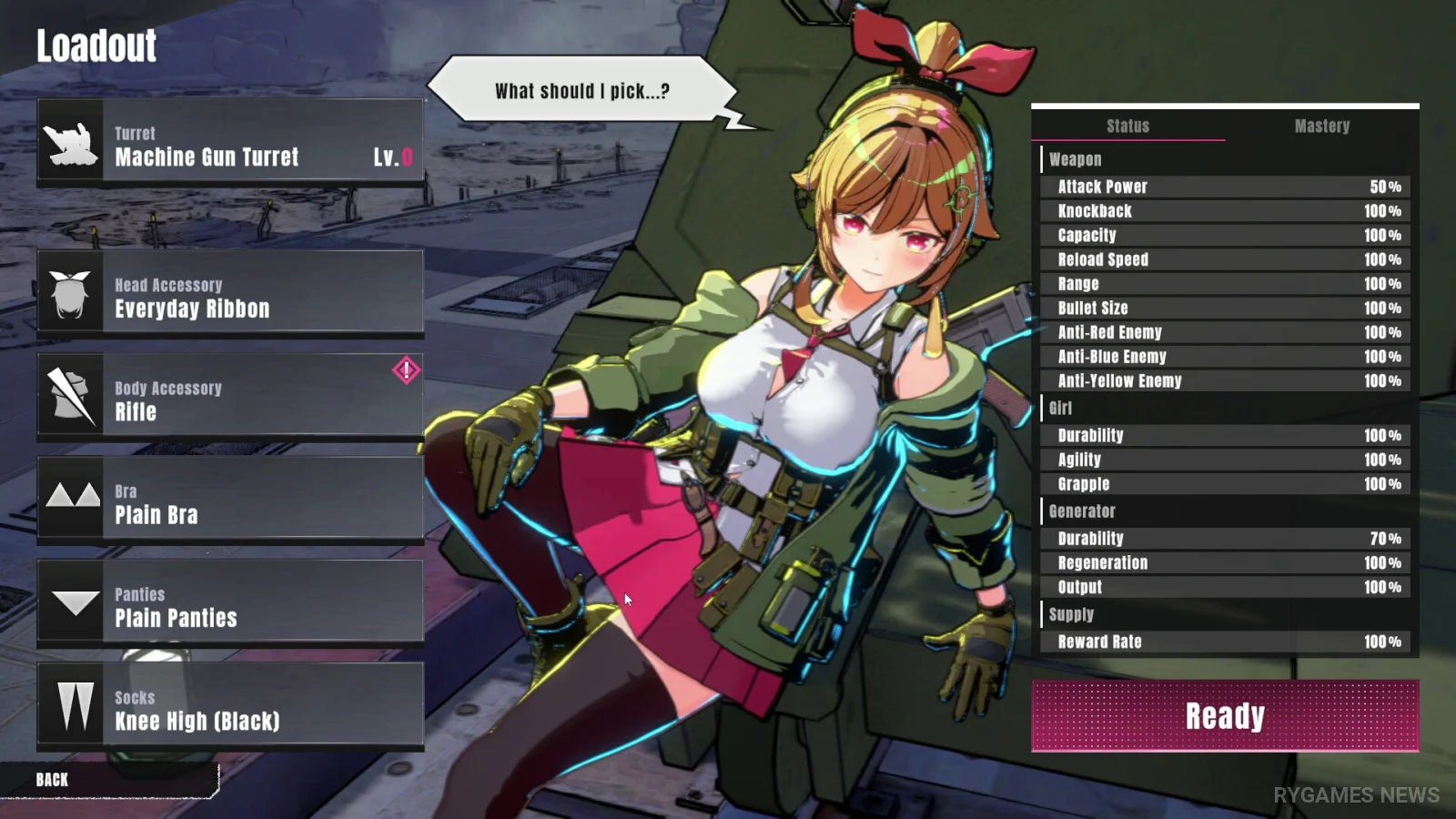 Screenshot gameplay TurretGirls dari Steam - gambar 7