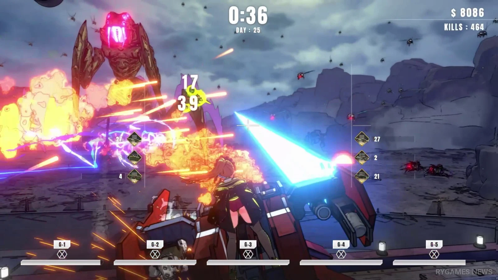 Screenshot gameplay TurretGirls dari Steam - gambar 5