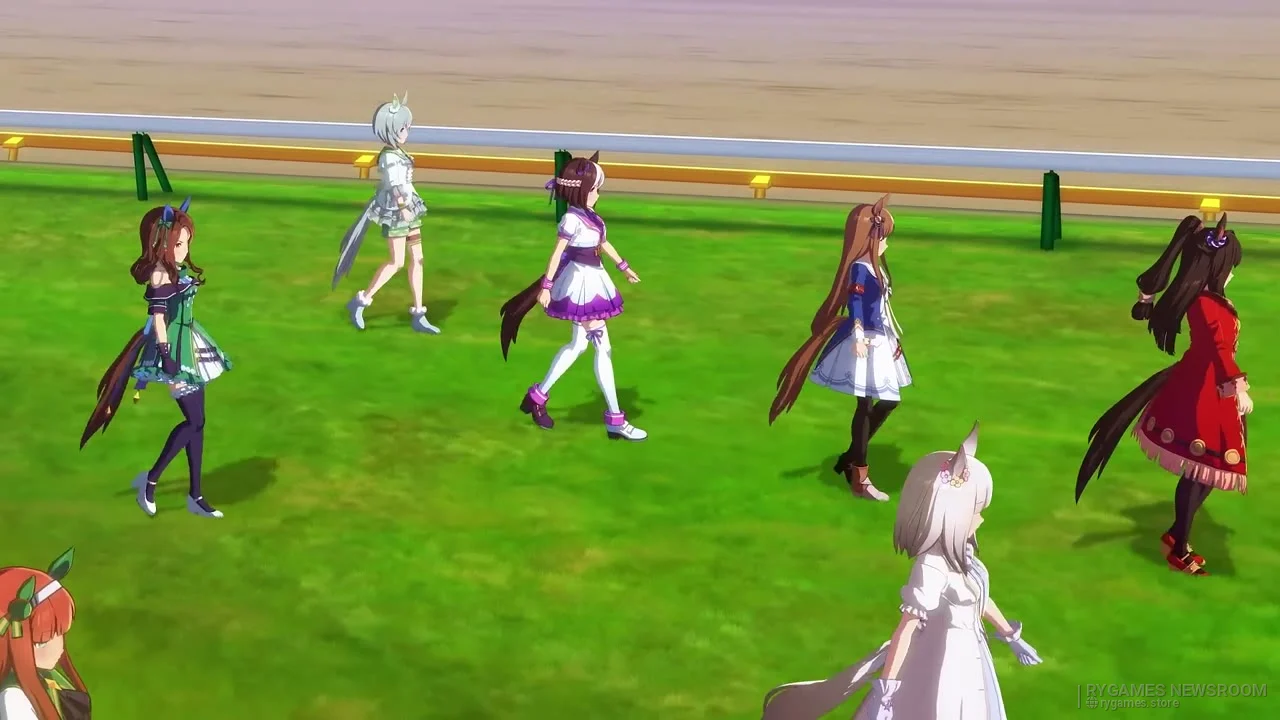 Stills from the Official Pachislot Uma Musume Pretty Derby Teaser PV - gambar 4