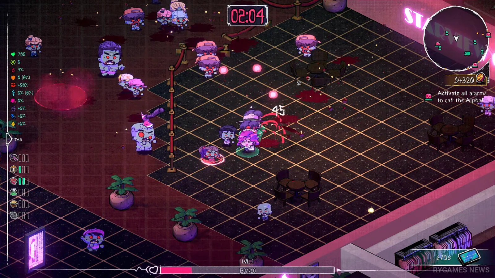 Screenshot gameplay Undead Night Crew dari Steam - gambar 4