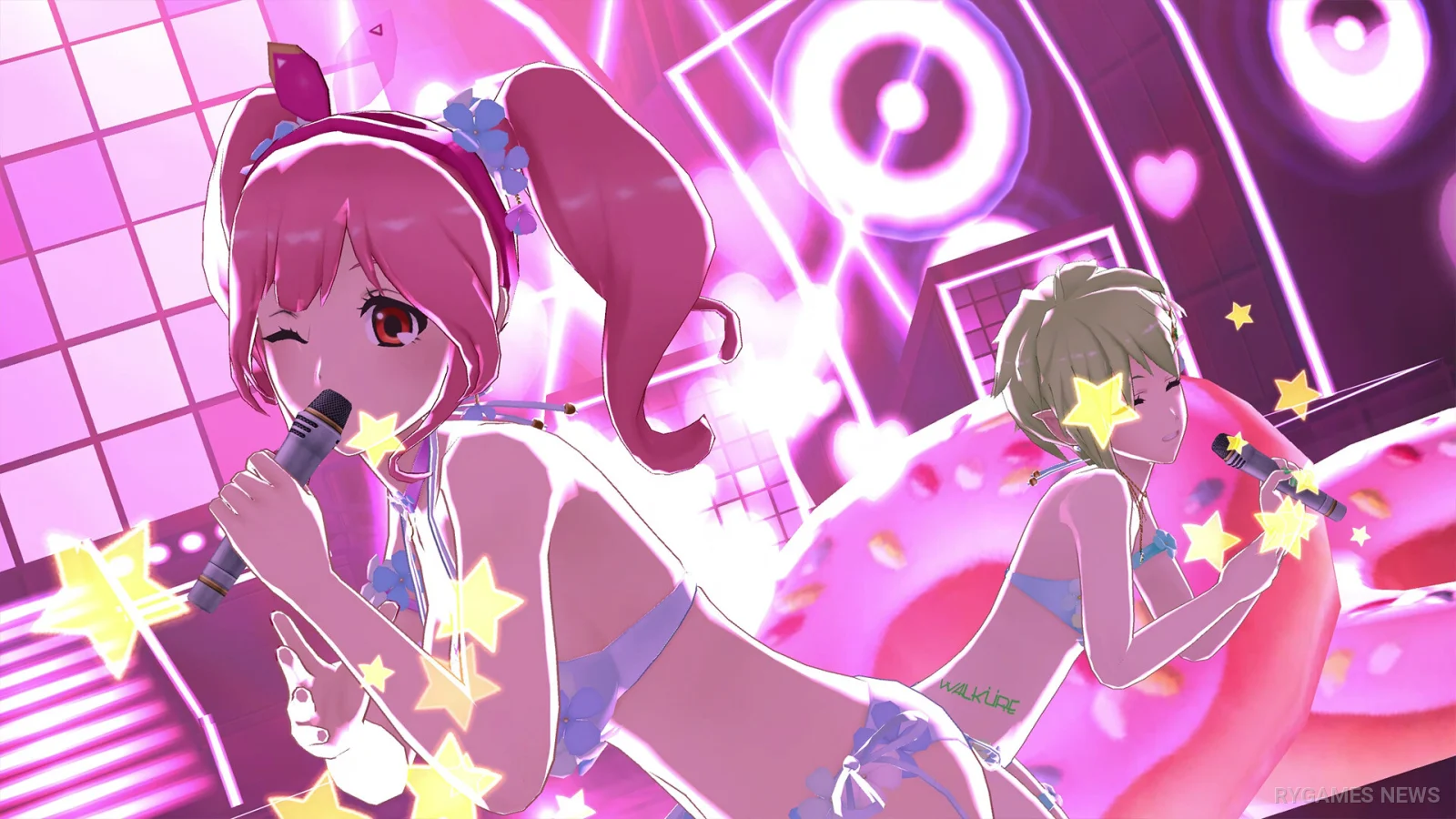 Screenshot gameplay Uta Macross dari Steam - gambar 6