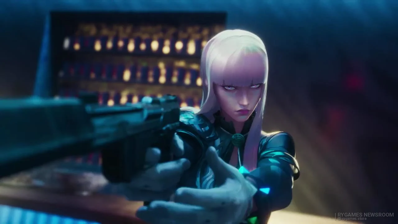 「RISE AND FALL // Hush Agent Trailer - VALORANT」場面カット - gambar 7