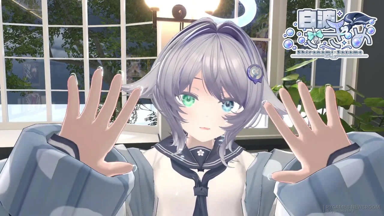 白波さざめ 自己紹介動画場面カット - gambar 5