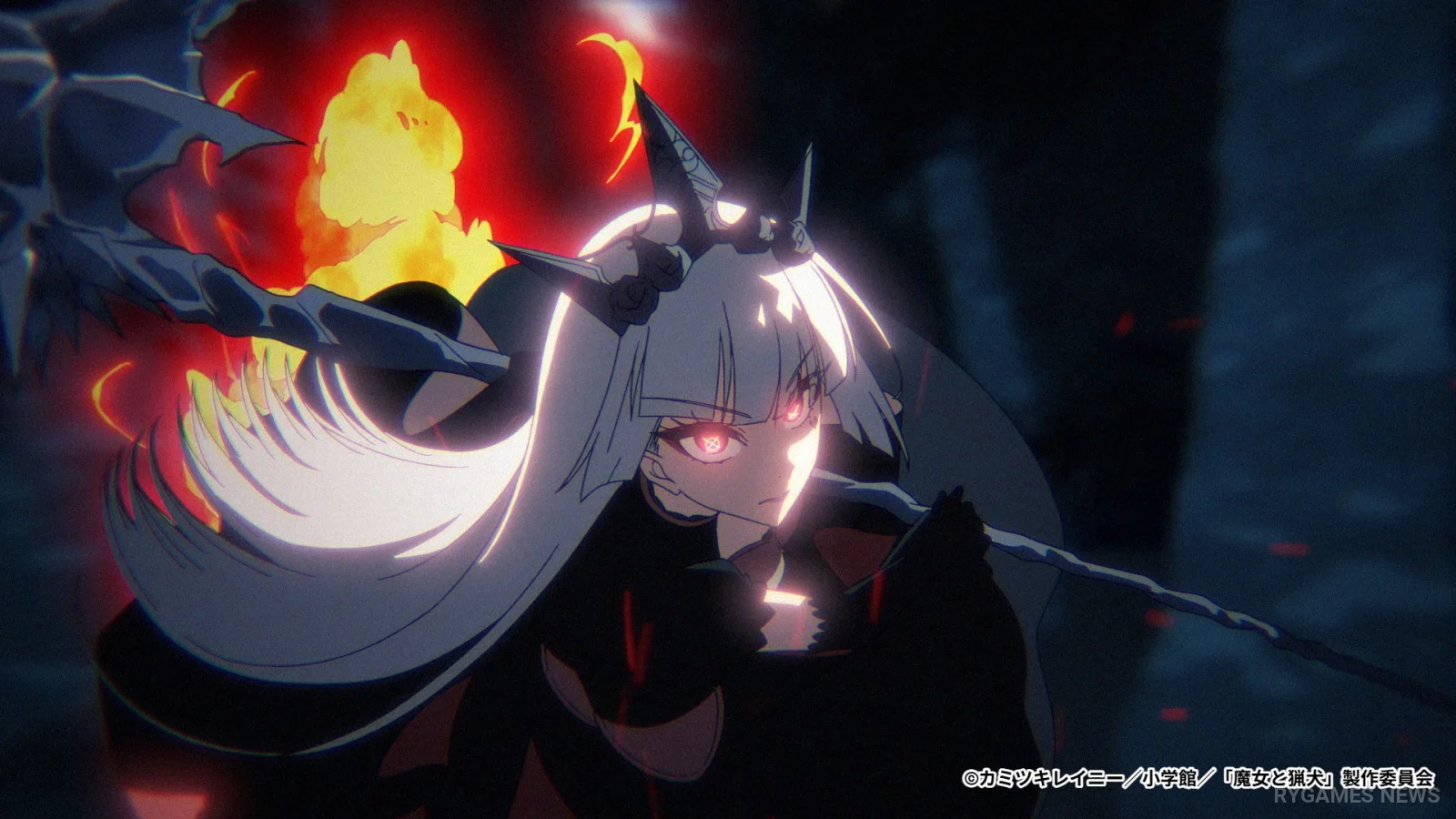Witch and Hound Perlihatkan Scene Cut Teaser PV, Mirror Witch Teresa Lisa Tampil Brutal - RYGAMES