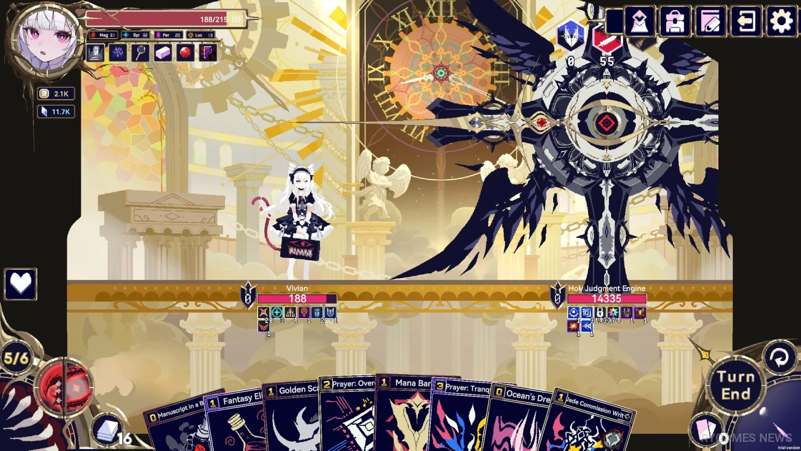 Steam掲載『終焉魔女の旅々』ゲーム画面 - gambar 3