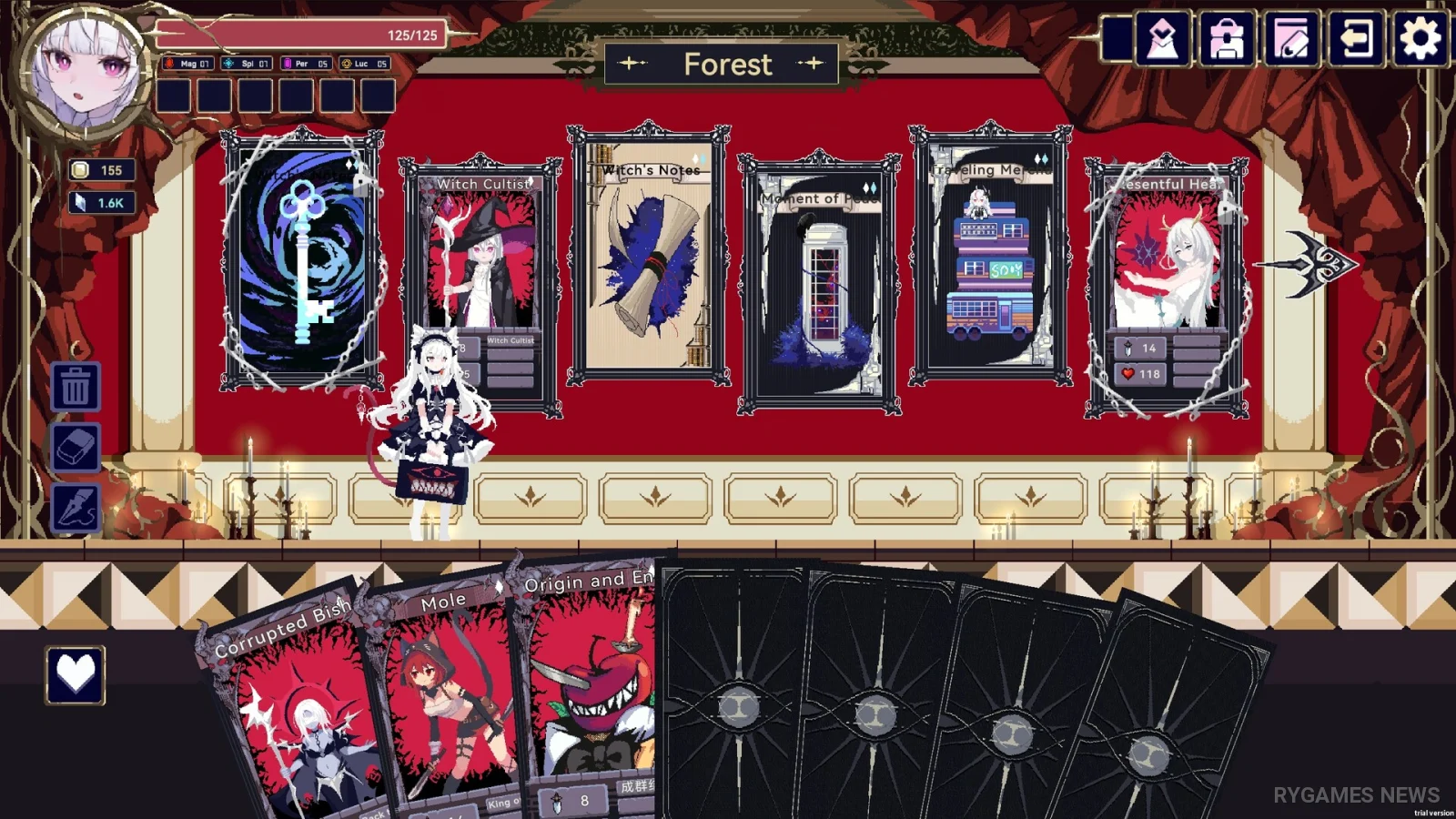 Steam掲載『終焉魔女の旅々』ゲーム画面 - gambar 4