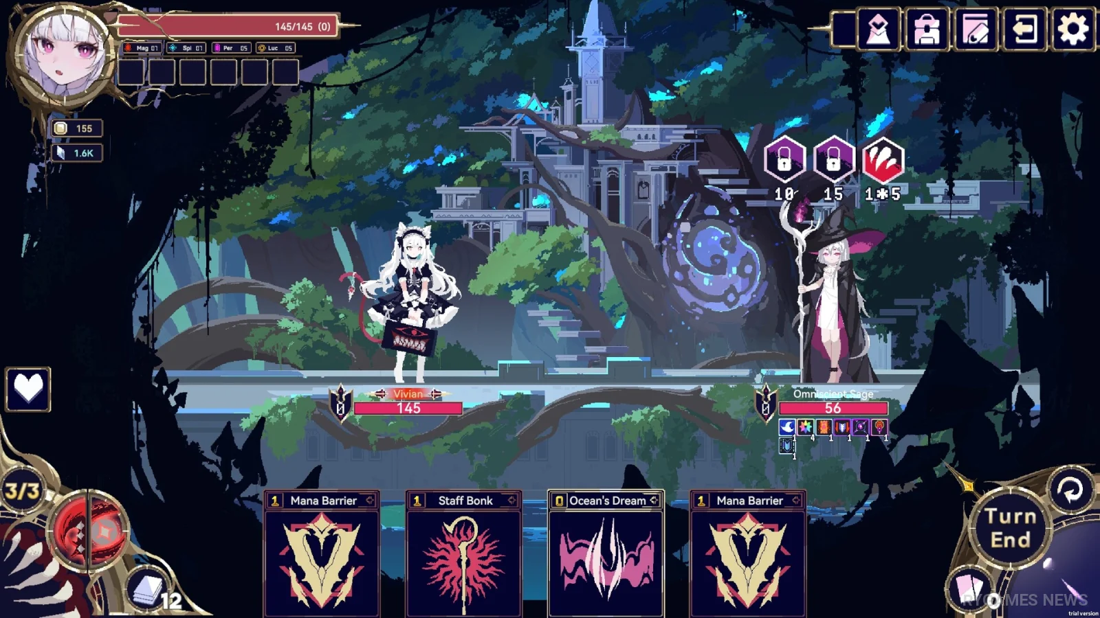 Steam掲載『終焉魔女の旅々』ゲーム画面 - gambar 5