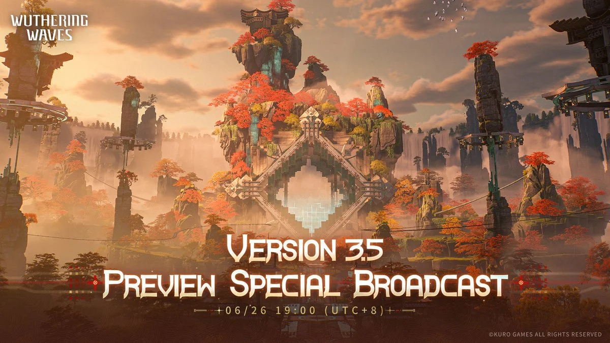 Wuthering Waves 3.5 Preview Special Broadcast Tayang 26 Juni, Siapkan Update Baru