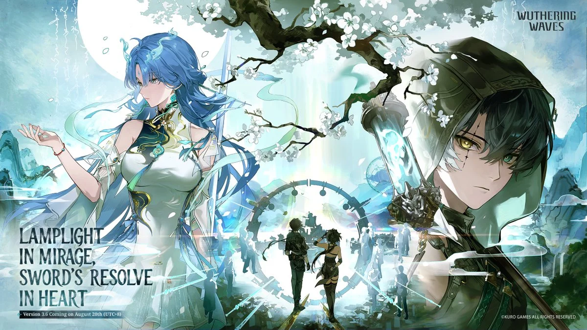 Wuthering Waves Version 3.6 Rilis 20 Agustus, Qingxiao dan Jingran Hadir di Xuanfang Hold - RYGAMES
