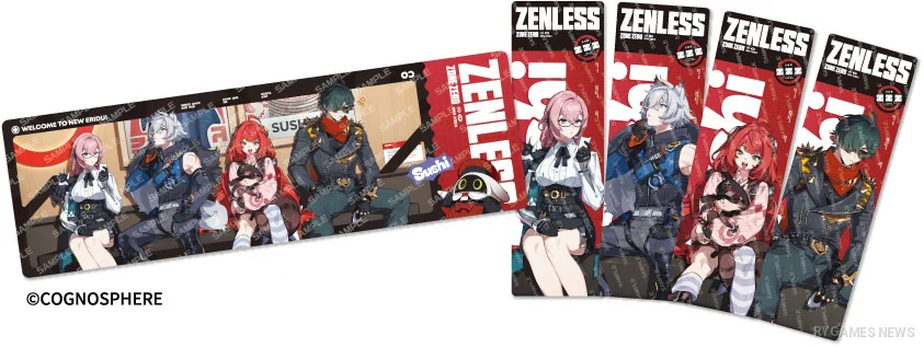 Laser ticket eksklusif Zenless Zone Zero x Sushiro