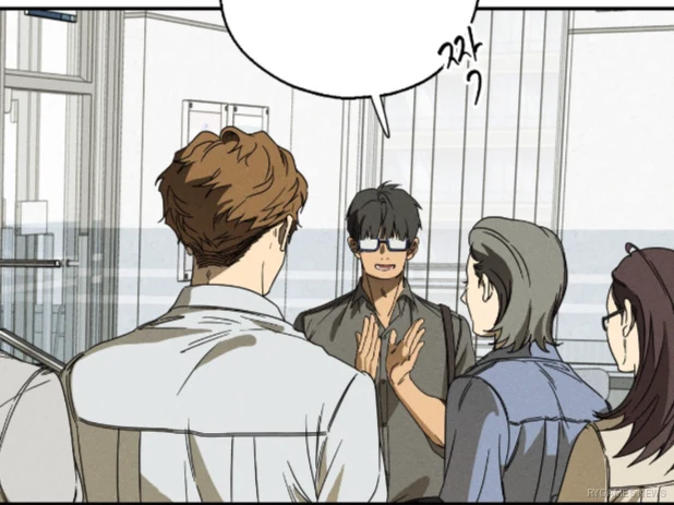 Berbagai adegan dan interaksi karakter utama dari manhwa - gambar 6