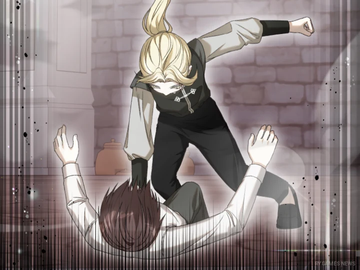 Adegan dan visual karakter utama dari manhwa Welcome to the Café of the Dark Guild's Successor - gambar 5