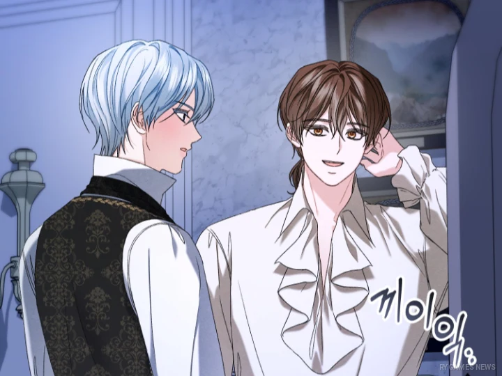 Adegan dan visual karakter utama dari manhwa Welcome to the Café of the Dark Guild's Successor - gambar 10